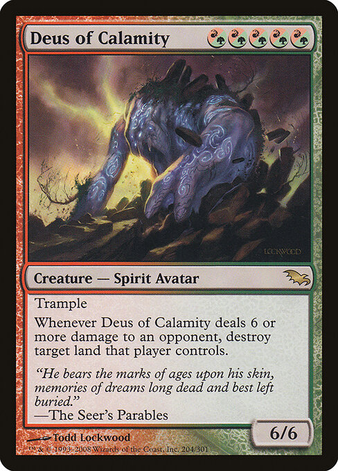 Deus of Calamity — art by Todd Lockwood