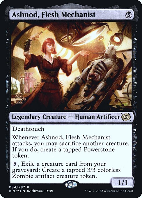 Ashnod, Flesh Mechanist — art by Howard Lyon