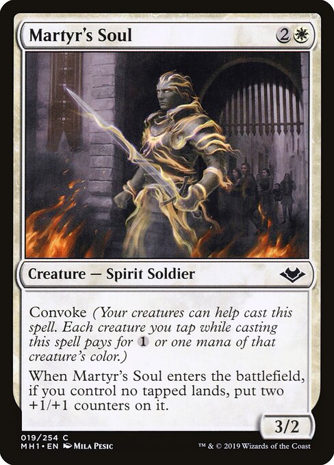 Martyr's Soul — art by Mila Pesic