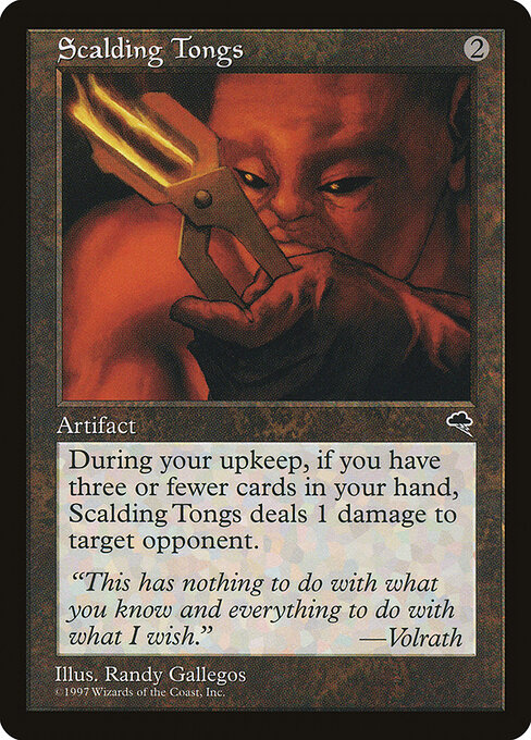 Scalding Tongs — art by Randy Gallegos