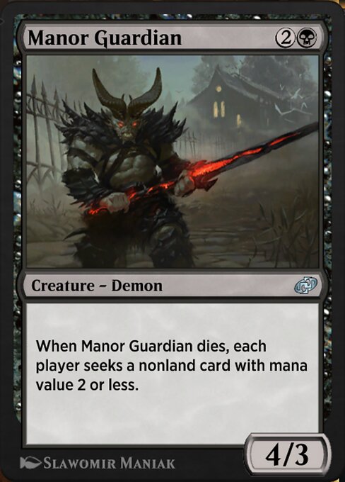 Manor Guardian — art by Slawomir Maniak