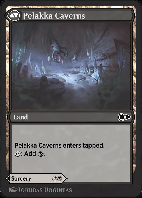 Pelakka Predation // Pelakka Caverns — art by Jokubas Uogintas