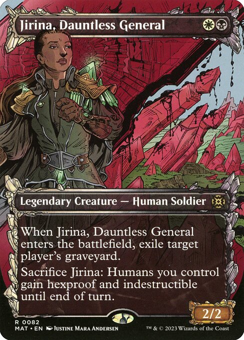 Jirina, Dauntless General — art by Justine Mara Andersen