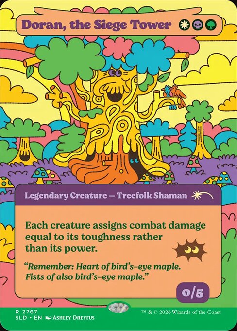 Doran, the Siege Tower — art by Ashley Dreyfus