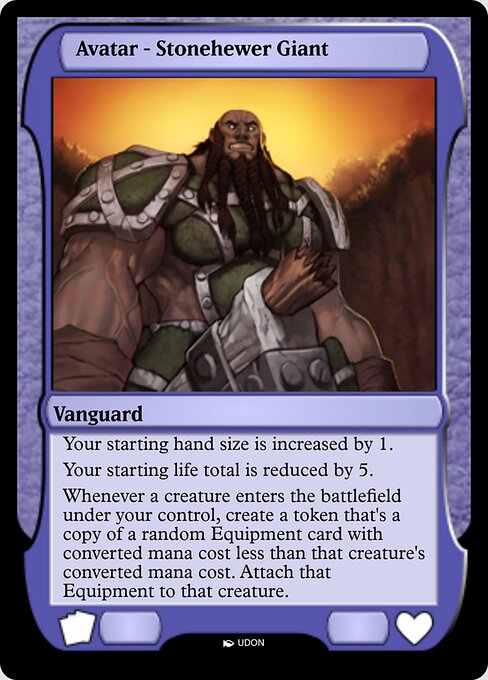 Stonehewer Giant Avatar — art by UDON