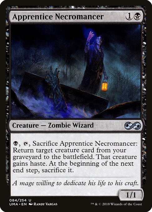Apprentice Necromancer — art by Randy Vargas