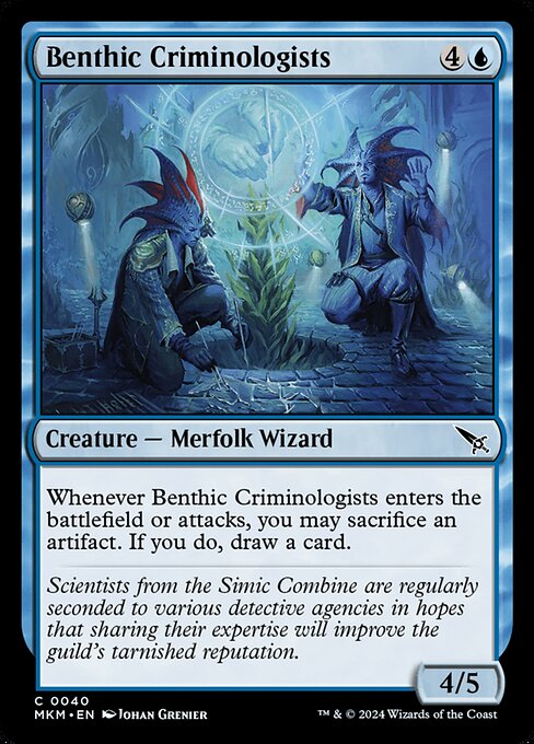Benthic Criminologists — art by Johan Grenier