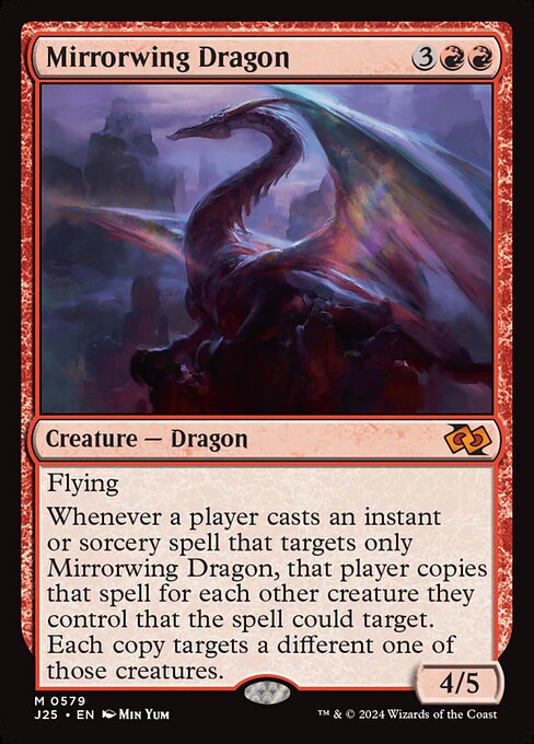 Mirrorwing Dragon — art by Min Yum