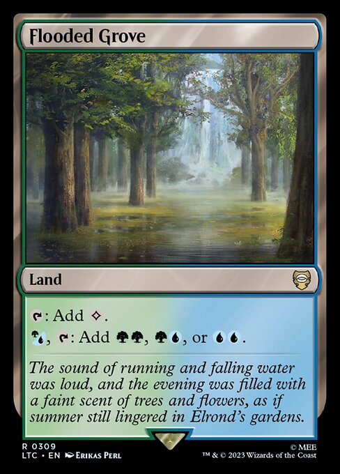 Flooded Grove — art by Erikas Perl