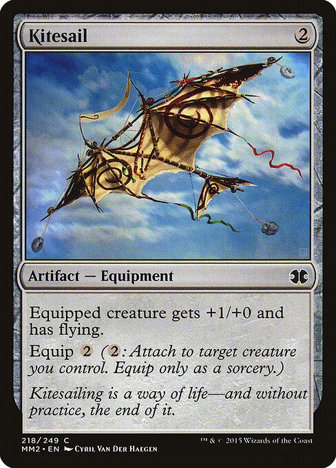 Kitesail — art by Cyril Van Der Haegen