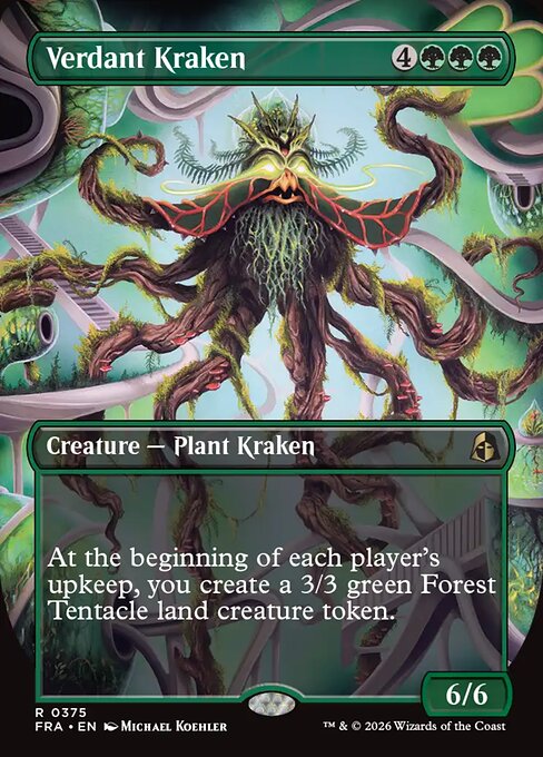 Verdant Kraken — art by Michael Koehler