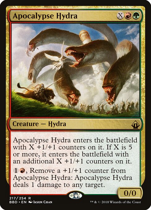 Apocalypse Hydra — art by Jason Chan