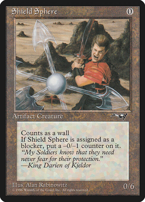 Shield Sphere — art by Alan Rabinowitz