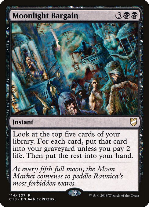 Moonlight Bargain — art by Nick Percival