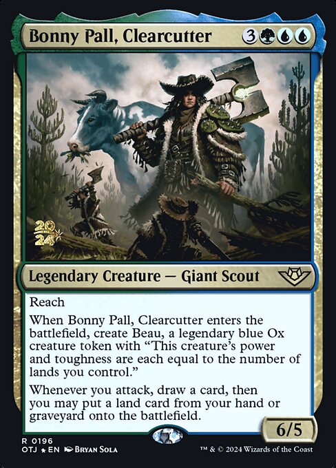 Bonny Pall, Clearcutter — art by Bryan Sola