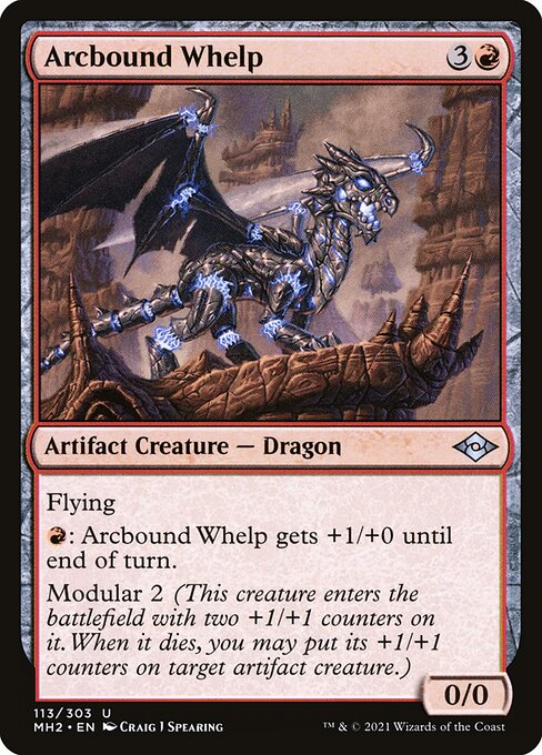 Arcbound Whelp — art by Craig J Spearing