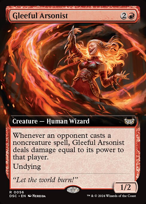 Gleeful Arsonist — art by Nereida