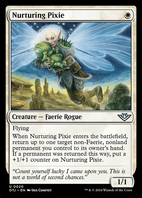 Nurturing Pixie — art by Iris Compiet