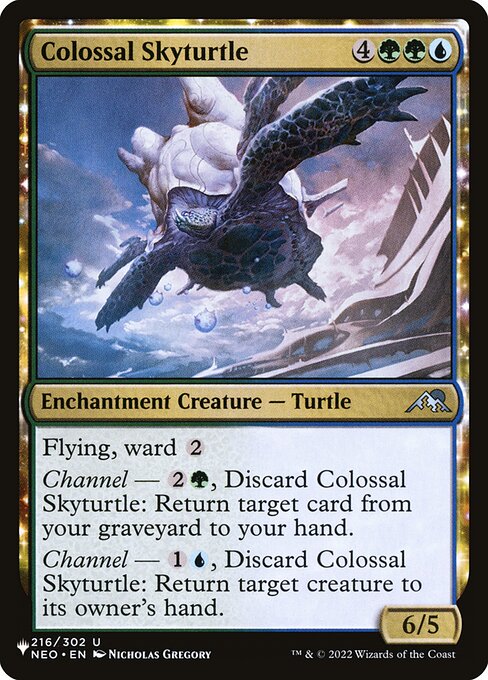 Colossal Skyturtle — art by Nicholas Gregory
