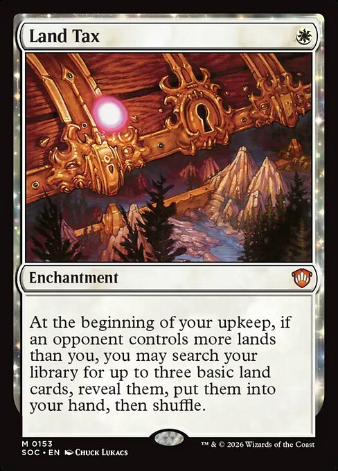 Land Tax — art by Chuck Lukacs