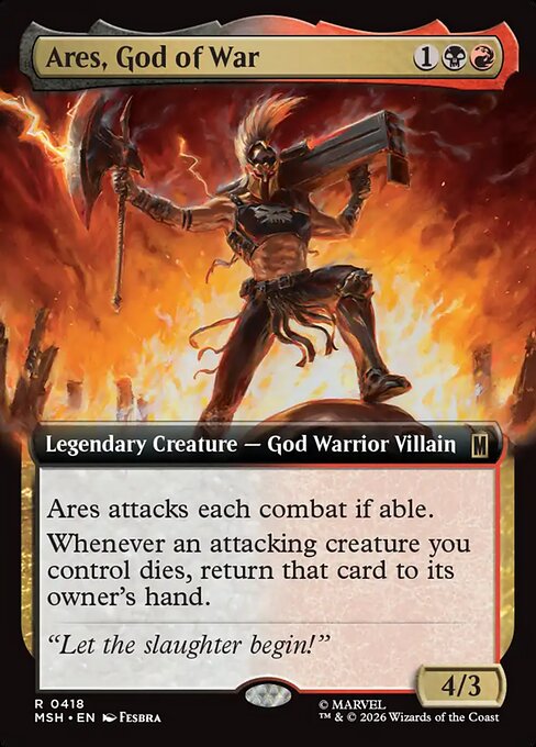 Ares, God of War — art by Fesbra
