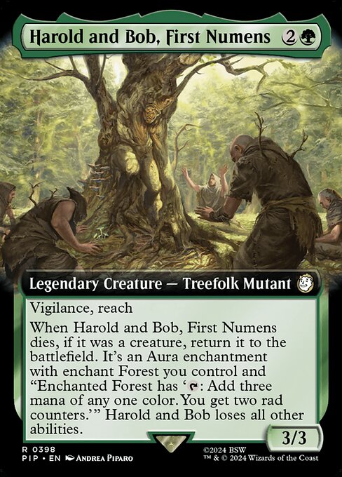 Harold and Bob, First Numens — art by Andrea Piparo