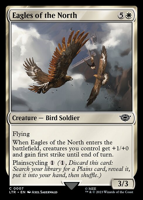 Eagles of the North — art by Axel Sauerwald