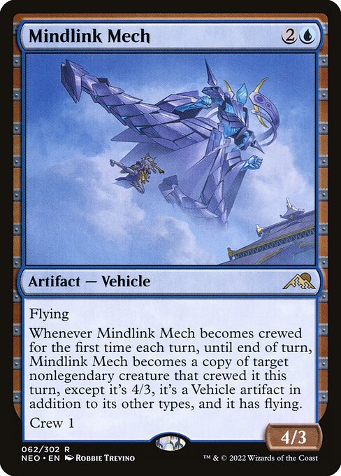 Mindlink Mech — art by Robbie Trevino