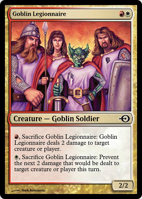 Goblin Legionnaire — art by Mark Romanoski