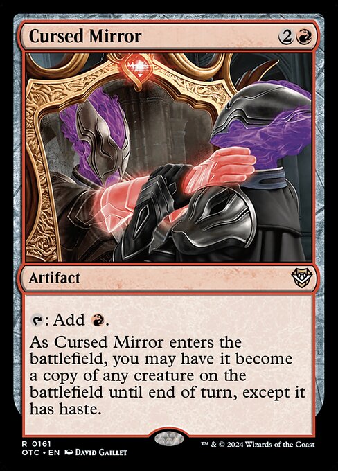 Cursed Mirror — art by David Gaillet