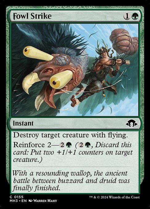 Fowl Strike — art by Warren Mahy