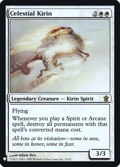 Celestial Kirin — art by Adam Rex
