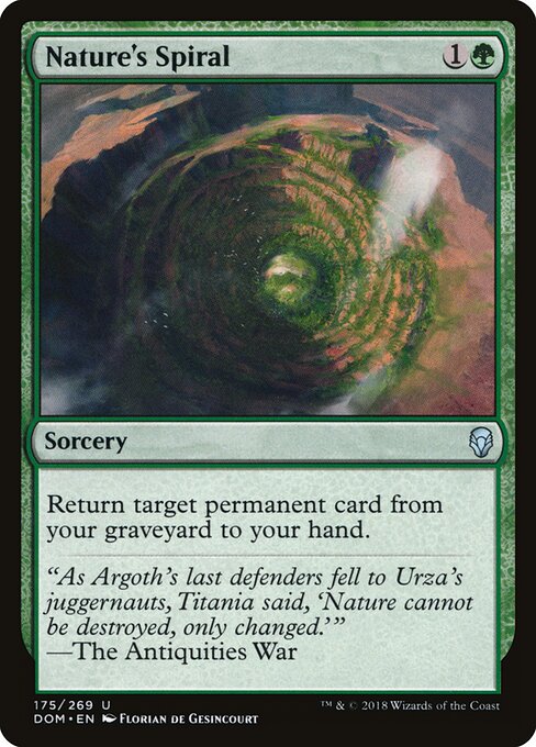 Nature's Spiral — art by Florian de Gesincourt