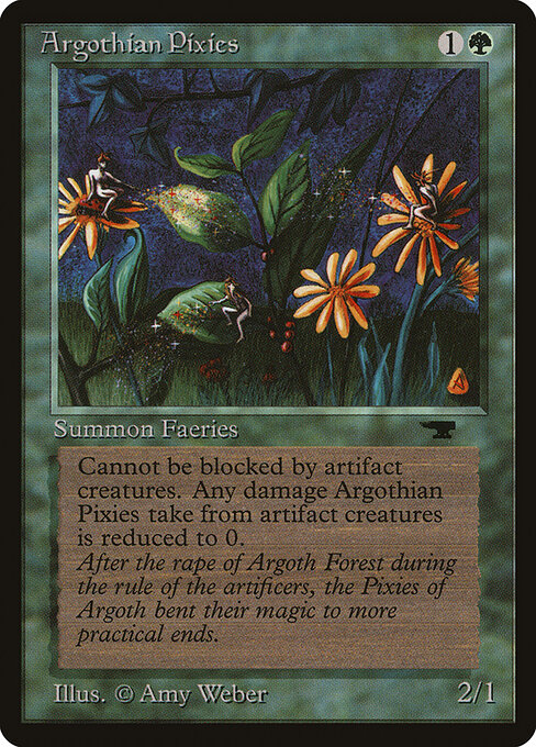 Argothian Pixies — art by Amy Weber