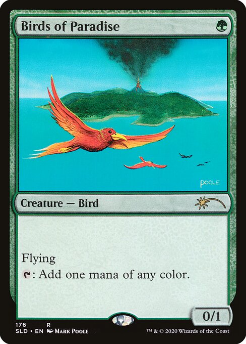 Birds of Paradise — art by Mark Poole