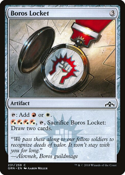 Boros Locket — art by Aaron Miller