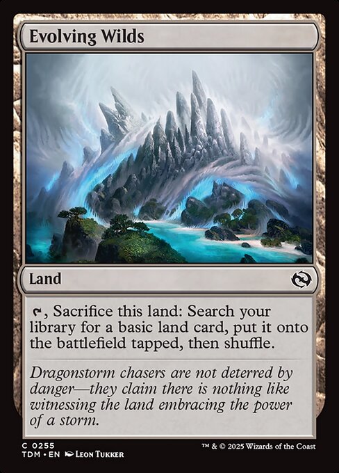 Evolving Wilds — art by Leon Tukker