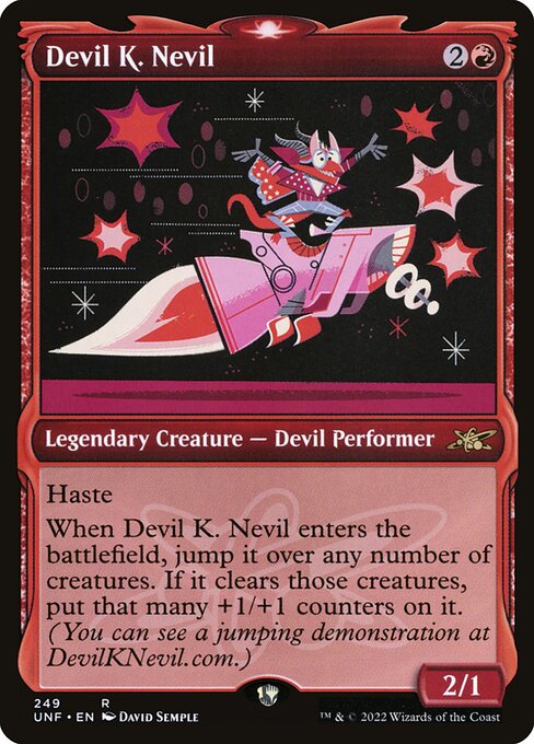 Devil K. Nevil — art by David Semple