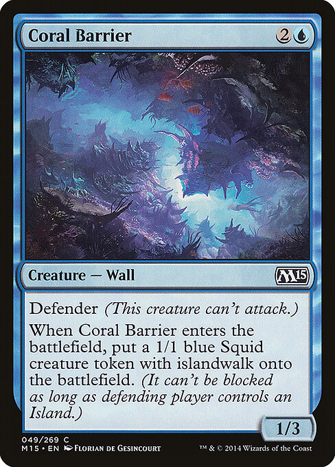 Coral Barrier — art by Florian de Gesincourt