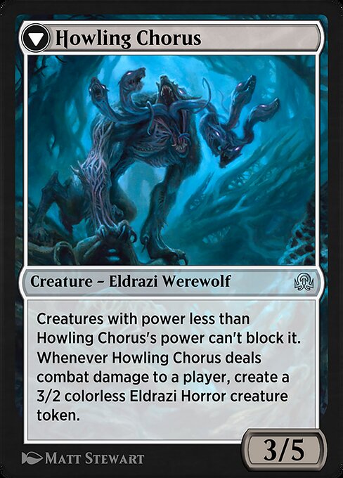 Shrill Howler // Howling Chorus — art by Matt Stewart