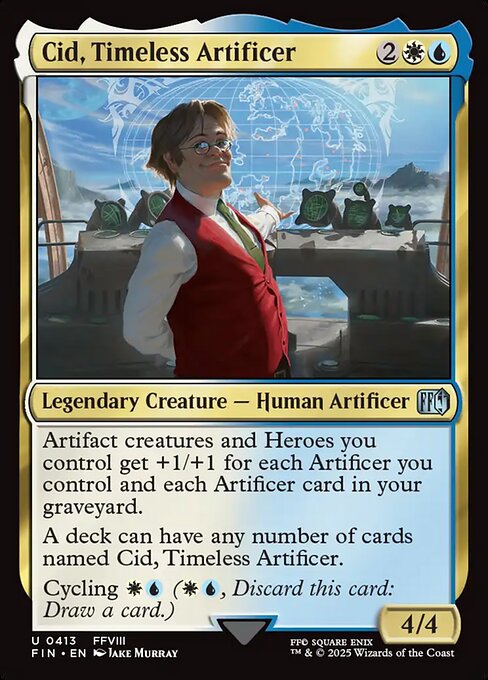 Cid, Timeless Artificer — art by Jake Murray