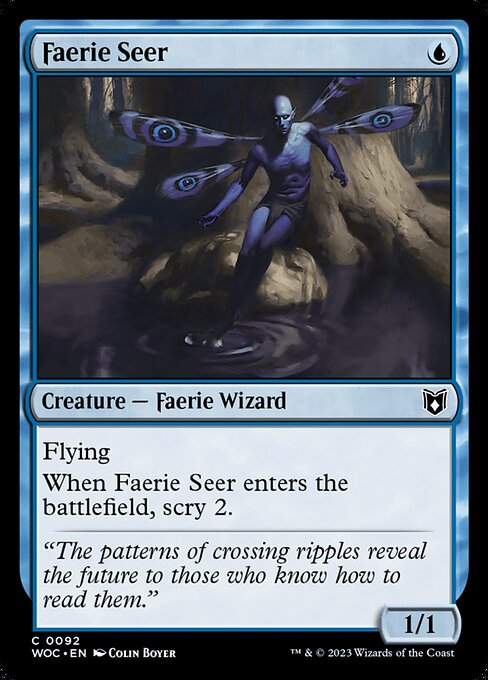 Faerie Seer — art by Colin Boyer