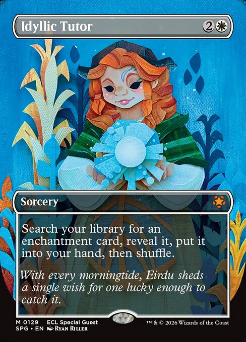 Idyllic Tutor — art by Ryan Riller
