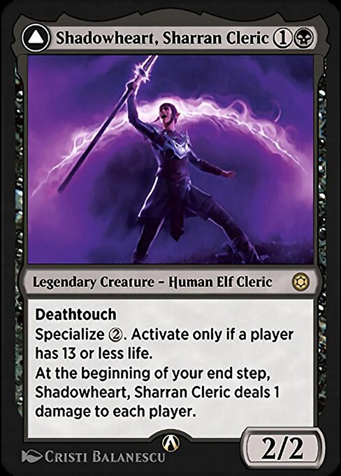 Shadowheart, Sharran Cleric — art by Cristi Balanescu