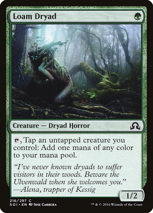 Loam Dryad — art by Jose Cabrera