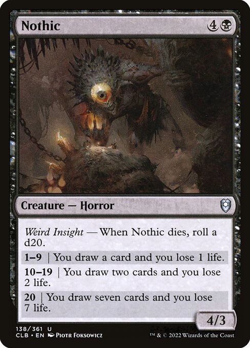 Nothic — art by Piotr Foksowicz