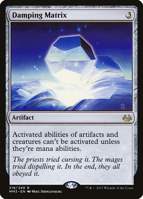 Damping Matrix — art by Mike Dringenberg