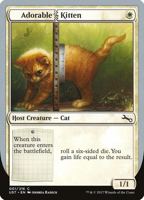 Adorable Kitten — art by Andrea Radeck