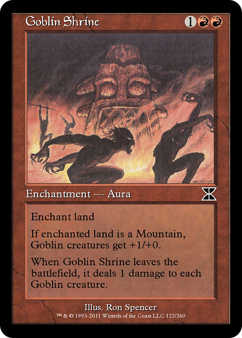 Goblin Shrine — art by Ron Spencer