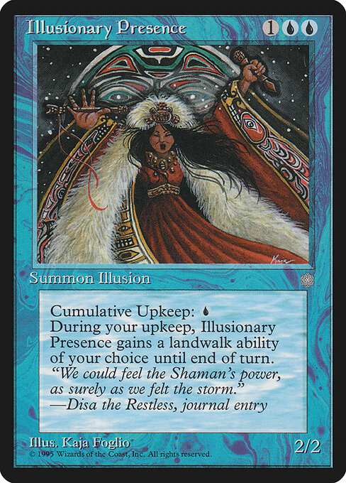 Illusionary Presence — art by Kaja Foglio